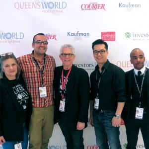 Katha Cato Don Cato and Patrick Chen at the Queens World Film Festival 2015