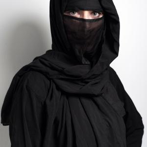 Muslim in Burka