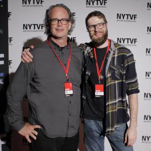 Executive Producer Bil Arscott and Producer Bowie DeShazo of Heli Hog Hunter Semi Finalist  2014 New York Television Festival