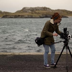 On the set of An tOilen on Inishbofin Island off the coast of Galway Ireland