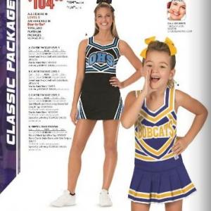 Reese Gordon in national Cheerleadingcom Catalog