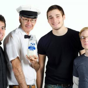 Kevin Stiller, Mark Teirno, Garrett Kennell, and Timm Romine at photoshoot for Milkman (2015)