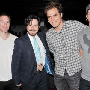 Opening Night of CAPSULE 33 at Barrow Street Theatre Created  Performed by Thaddeus Phillips Joseph Sikora Thaddeus Phillips Michael Shannon Paul Sparks