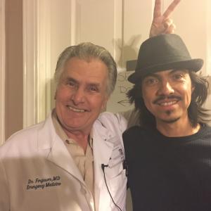 With the talented and funny Joe Estevez on the set of 