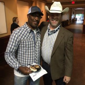 On the set of The Longest Ride with director George Tillman, Jr. August 9, 2014