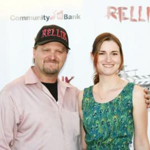 RELLIK Premiere creator Jason Knittle and actress Makenzie Massagli
