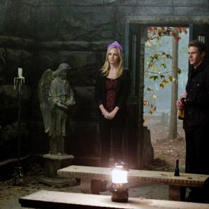 Still of Zach Roerig and Candice King in Vampyro dienorasciai (2009)