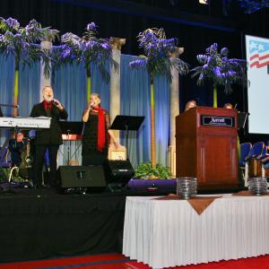 Performance of 2 arias from Esther Sweet Esther at The Presidential Inaugural Prayer Breakfast Jan 21 2013 Washington DC