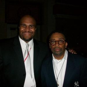 At the San Diego Black Film Festival with Spike Lee