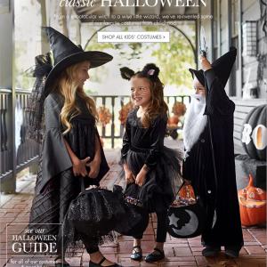 Maddy as the Black Cat for Pottery Barn Kids Halloween 2014
