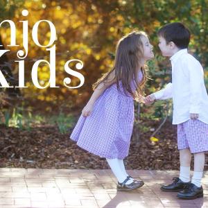 Maddy and her twin brother Aidan for Anjo Kids SS14