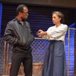 Monica Parks as Ruby with Vin Shambry in King Hedley II