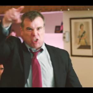 Furious Dad at his Daughters Wedding in the hillarious Wasted Time  The Best Man shoot