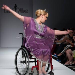 First Wheelchair Model STYLE Fashion Week LA 2014 Making history with designer Dede Allure