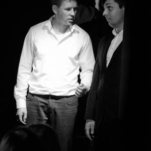 Tomasz Dabrowski with Jake Michael The Golden Horseman Theater Kobieta Pracujaca  as Man