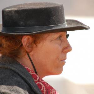 as Odessa Red (Dessie), Living History/Old West re-enactor