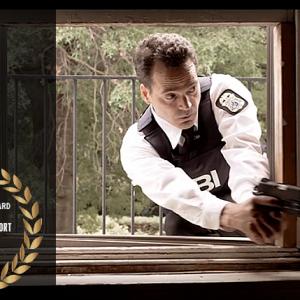 Michael Leigh Cook as FBI agent Langen in BLACK SUN Orson Welles Award Winner 2015