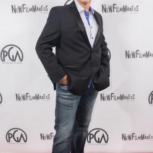 PGA red carpet event for finalist in PGA short film competition Los Angeles Sept 6 2014