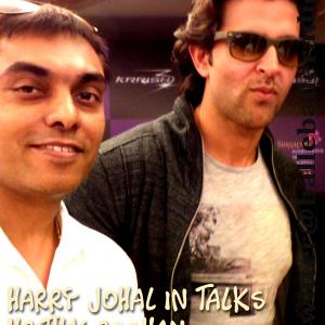 Bollywood Superstar Hrithik Roshan on CarryonHarry talk Show for promotion of Krissh 3 in Singapore