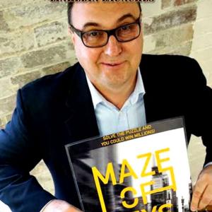 Australias most connected man on LinkedIn and respected business author James Evangelidis has come up with a groundbreaking concept to launch his first thriller this September An eBook entitled Maze of Keys discussed on CarryOnHarry