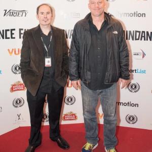 James Declan Tobin and Gordy Hoffman represented Dog Bowl at its International Premiere Raindance Film Festival 2015