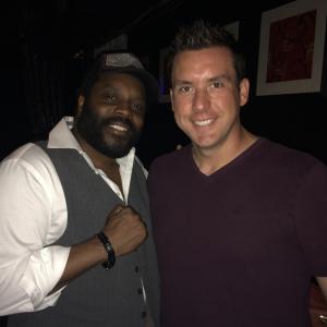 A photo of me with Chad Coleman 