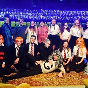Peter and the cast of POTTER