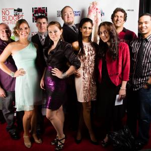 Only the Smart Survive cast and crew on the red carpet for the No Budget Film Festival