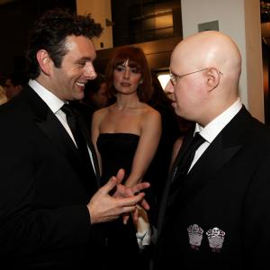 Matt Lucas and Michael Sheen at event of Alisa stebuklu salyje (2010)
