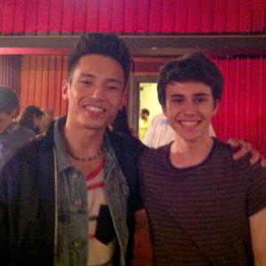Rhys Matthew Bond with Manny Jacinto  The Unauthorized Untold Story Saved by the Bell