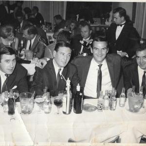 Great Image from the 1960 s London 2nd left Mad Frankie Fraser 3rd left Actor Stanley Baker Right is Eddie Richardson