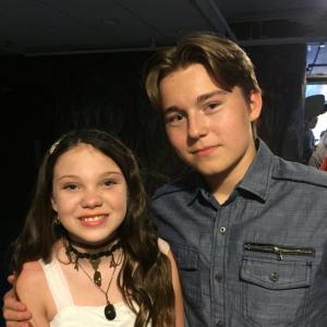 with Kennedy Brice at the screening of JUNE in Jacksonville Fl 2015