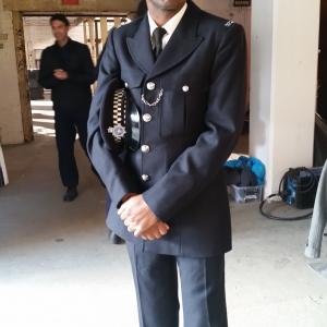 David Olawale Ayinde, as a Naval Police Officer in BBC1 Drama SILENT WITNESS
