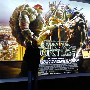 David Olawale Ayinde, Actor, Ninja Turtles Promotion, London, UK