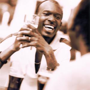 David Olawale Ayinde, Actor featuring in Commercial National Advertisement for Caffreys Beer, London, UK