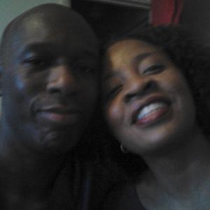 David Olawale Ayinde, and wife Patricia Ngozi Ayinde - chilling together