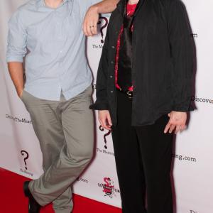 Corey W Howell and Ian J Keeney at The Meaning Premiere