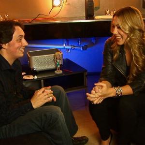 Jonathan Real & Colbie Caillat Backstage