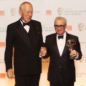 Martin Scorsese and Max von Sydow