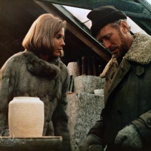 Still of Bibi Andersson and Max von Sydow in En passion 1969