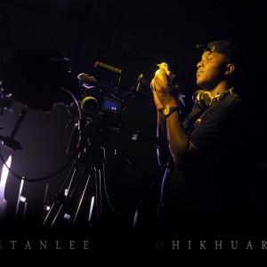 Stanlee Ohikhuare on the set of TUNNEL 2