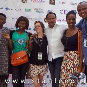 Stanlee Ohikhuare and Friends at AFRIFF