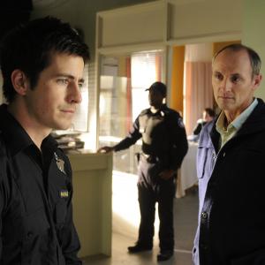 Still of Colm Feore and Craig Anthony Olejnik in The Listener 2009
