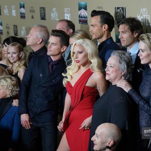 AHS cast attends the premiere screening of FXs American Horror Story Hotel at Regal Cinemas LA Live on October 3 2015 in Los Angeles California