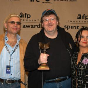 Christina Ricci, Joe Pantoliano and Michael Moore