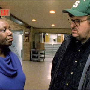 Still of Michael Moore in Bowling for Columbine 2002