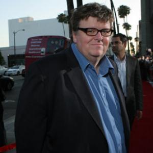 Michael Moore at event of Sicko (2007)
