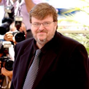 Michael Moore at event of Fahrenheit 911 2004