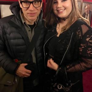 #Horror premier after-party Featured: Emma Adler (Georgie) & Fred Armisen