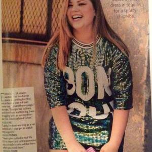Model Emma Adler Girls Life Magazine Holiday Issue Jan 2016